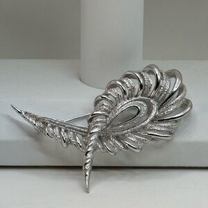 Joel Vtg Feather Brooch